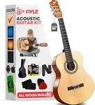 Pyle Beginner Acoustic Guitar Kit, 