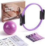 LIONSCOOL Pilates Ring Set (Purple)