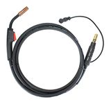 100 Amp MIG Gun Torch Compatible with Lincoln Magnum - 10 Feet Cable - Two-Pin Signal Connector