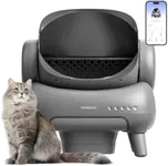 Neakasa M1 Open-Top Self Cleaning Cat Litter Box, Automatic Cat Litter Box with APP Control, Odor-Free Waste Disposal Includes Trash Bags