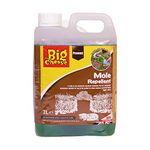 The Big Cheese Mole Repellent 2L RTU Sprayer – Ready-to-Use Outdoor Treatment – Deters Moles, Voles & Burrowing Rodents – Fast-Acting, Humane Pest Control for Lawns and Gardens