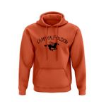 Camp Half Blood Orange Hoodie Pullover - Percy Jackson Movie Cinema Film Book Novel Myth Greek Gods Olympians Poseidon Demigod Monster Mortal Gift Present (Small, Orange)