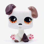 LPSCB Custom-Made Baby for Great Dane #750 White 1 Inch Puppy Mini Pet Shop Dog