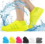 POORVIDHARA � NON-SLIP SILICONE RAIN REUSABLE ANTI SKID WATERPROOF FORDABLE BOOT SHOE COVER (LARGE)