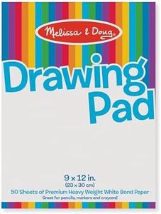 Melissa & Doug - Drawing Paper Pad 9x12'' - 50 Sheets