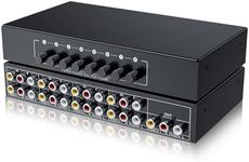 RCA Switch 8 in 1 Out Composite Vid