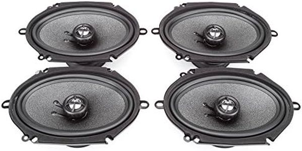 (2) Skar Audio RPX68 Sport 6-Inch x 8-Inch 2-Way Coaxial Speakers - (2) Pairs