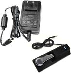 HQRP AC Adapter & Sustain Pedal com