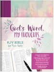 God's Word, My Thoughts KJV Bible for Teen Girls