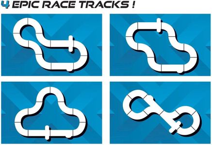 Scalextric Ginetta Slot Car Track Set – Racing Toy for Kids & Adults