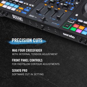 Rane DJ FOUR 4-Deck DJ Controller – Professional Performance Mixer