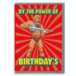 Cheeky Chops He Man Birthday Card - by The Power of Birthday - Birthday Card, Comedy, UK, Funny, TV Show IN131, Multi