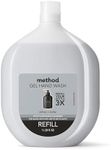 Method Gel Hand Soap Refill, Vetiver + Amber, Biodegradable Formula, 34 Fl Oz (Pack of 1)