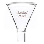 stonylab Glass Powder Funnel, Heavy