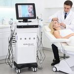 YMLUKzun 14 In 1 Hydrogen Oxygen Beauty Machine Bubble Cleansing Hydrating Beauty Machine Skin Peeling Hydra Beauty Facial Aqua Peel Machine Beautiful Equipment for SPA Salon Home