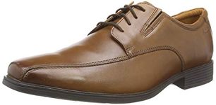 Clarks Men's Tilden Walk Oxford, Dark Tan Lea, 10.5 UK Wide