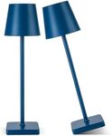 HASUN 2 Pack Cordless Table Lamp, P