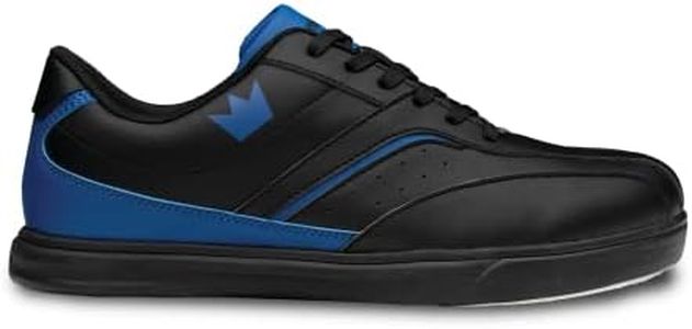 Brunswick Vapor Mens Bowling Shoes (Black/Royal, US Footwear Size System, Adult, Men, Numeric, Medium, 10)