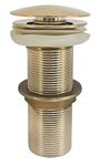 Aquieen Brass Full Threaded Pop Up Waste Coupling 32 MM (5", Gold)