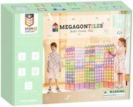 MEGAGONTILES 120PCS Premium Magneti