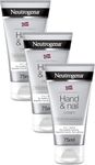 Neutrogena Norwegian Formula Hand and Nail Cream (3x 75ml), Nourishing, Intensive Hand Moisturiser with Glycerin, Vitamin E for Healthier, Softer Skin, Lotion to Strengthen Nails and Soften Cuticles