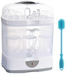 Chicco Sterilizer 2 in 1 & Silicon White Bottle Brush, 1