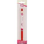 FunCakes Food Pen Red: Writer with 100% Edible Ink, Flexible Tip for both thick and thin lines.Great for personalizing your treats with Messages, Quick drying time, Halal certified