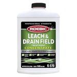 Roebic K-570-Q Biodegradable Leach and Drain Field Treatment Concentrate Environmentally Friendly Bacteria Enzymes Treat Septic Clogs & Buildup, 32 Ounces