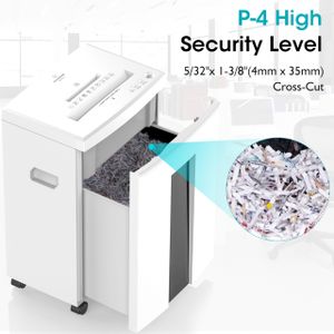 WOLVERINE 18-Sheet Cross Cut Paper Shredder – Heavy Duty Office Use