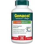 Genacol Pain Relief – Eggshell Membrane and Ultra-Hydrolyzed Collagen Peptides, Joint Pain Relief Supplement, Results in Just 5 Days, Value Pack, 150 Capsules (50-Day Supply) MADE IN CANADA