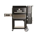 Masterbuilt MB20041320 Gravity Series 1050 Outdoor Digital Charcoal Barbecue Griddle + Grill + Smoker, Portable, Built-in Thermometer Gauge in Black