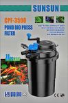 SunSun CPF-3500 Pond Filter 11W, 1849gph