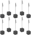 XINMEIWEN 10Pcs Cube Base Memo Clip