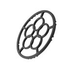 Gas Saver Stand, Five-Ring Cast Iron Burner Stand for Gas Stoves, Provides Stability for Woks and Small Cookware, Reduces Gas Consumption, 182 MM Diameter