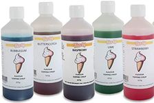 TAS-TY Ice Cream Topping Sauce Variety of 5 Flavours