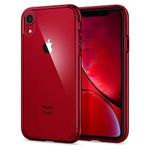 Spigen Ultra Hybrid Back Cover Case Compatible with iPhone XR (TPU + Poly Carbonate | Red)