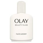 Olay Beauty Fluid Moisturise & Replenish Face, Neck And Body Lotion For Sensitive Skin, For Silky Soft And Smooth Skin,200ml