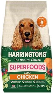 Harringtons Superfoods Complete Grain Free Hypoallergenic Chicken with Veg Dry Adult Dog Food 12kg - Made with All Natural Ingredients
