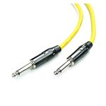 Bajaao Professional instrument cable for all guitars/basses/electric ukulele (Yellow- 10M / 32ft)