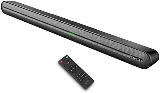 Heymell 150W Sound bar for TV,Bluetooth 36 Inch TV Sound bar Built-in Subwoofer, Clear Sound No Noise No Distorition,DSP TV Speake,3D Surround Sound, Soundbar HDMI ARC Optical Coaxial AUX…
