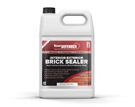 Interior/Exterior Brick Sealer, 1 Gal - Clear, Satin, Acrylic Sealer for Vertical Masonry Walls