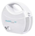 BPL Breathe Ezee N8 Nebulizer Low Noise Compressor Nebuliser Machine Kit (White)