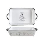 ZB ZRIKE BRANDS BY R SQUARED Disney Baking Pan Ceramic Nonstick, 13"" x 9"" Rectangular Cake Baking Panarge Lasagna Pan Durable PFAS-Free | Disney Sketchbook | Set of 1, 4014360