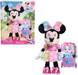 MINNIE MOUSE Waggin' Wagon Feature Plush, Mutli-Color (13177)