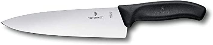 Victorinox Swiss Army Classic 8-Inch Chef's Knife - Single Chef, Black (6.8063.20B)