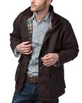 Rydale Men's Cawood Lined Waxed Cotton Wax Jacket Men's Coat for Walking or Shooting