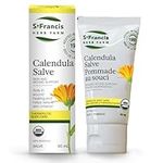 St. Francis Herb Farm Calendula Salve | 60 ml | Skincare | Anti-Inflammatory Healing Ointment | Contains Calendula Flowers | Made in Canada