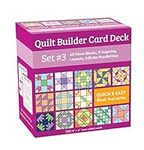 Quilt Builder Card Deck Set #3: 40 More Blocks, 8 Inspiring Layouts, Infinite Possibilities