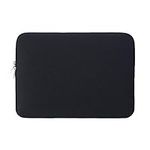 RAINYEAR 16 Inch Laptop Sleeve Soft Lining Protective Cover Padded Case Carrying Bag Compatible with 2021 2022 2023 New Model 16" MacBook M1 M2 M3 Pro Max for A2991 A2780 A2141 A2485(Black)