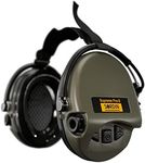 Sordin Supreme PRO X Neckband Safety Ear Muffs - Perfect for Helmets - Foam Ear Seals with SNR: 25dB - Green - 76302-X